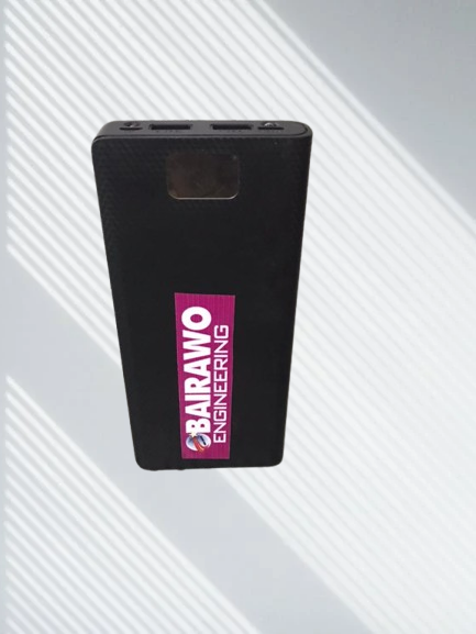 Introducing the Obairawo Table Top Lighting Power Bank - the ultimate solution for your charging needs!

This 40000mAh powerhouse is designed to charge any type of phone, making it a must-have for individuals and businesses alike. Its bright front lighting is perfect for illuminating shops, stalls, or any space at night.

What sets it apart is its versatility - charge it directly with a solar panel or with your android phone charger for eco-friendly convenience. Plus, its exceptional quality and performance outshine other power banks in the market.

Get yours today for ₦35,000 and experience the difference!

Order now:
Website: obairawoengineering.com 
WhatsApp: +2348074639531