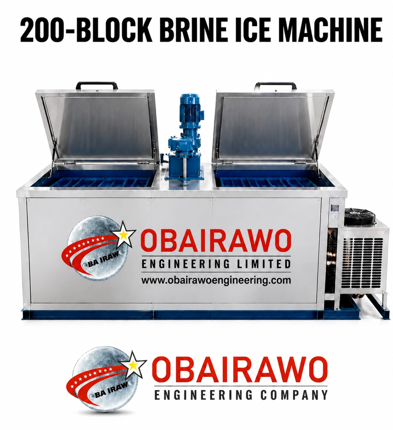 200 Block Brine Ice Machine